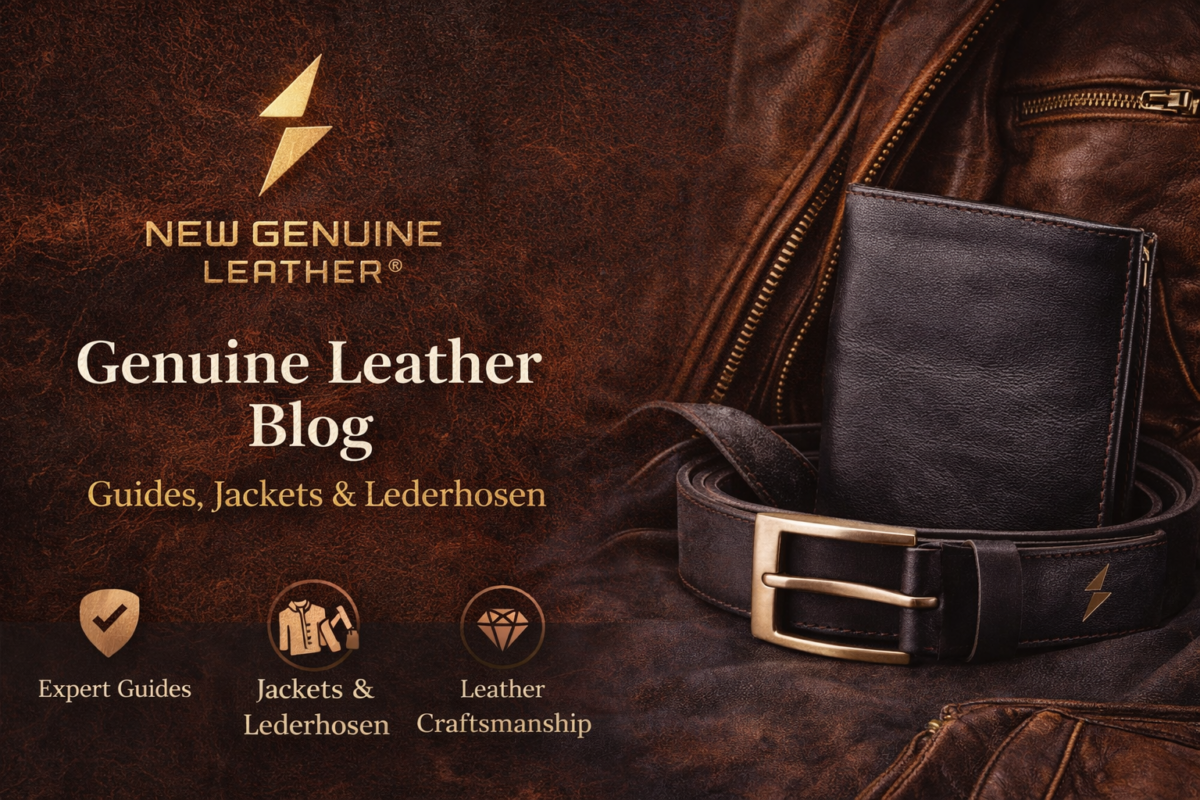 genuine leather blog thumbnail featuring premium leather craftsmanship