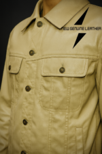 Premium Men’s Genuine Leather Jacket – New Genuine Leather
