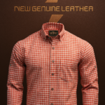 Bavarian checkered shirt red white gingham pattern long sleeve traditional Oktoberfest shirt button down collar