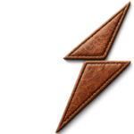 Explore the NewGenuineLeather.com logo crafted with premium leather texture and stitching. A strong brand identity representing quality leather jackets, gloves, lederhosen, and custom leather goods.