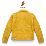 leather biker jacket wholesale product image with textured leather finish, metal zipper pockets