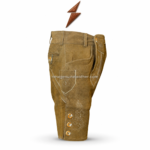 Suede Oktoberfest lederhosen shorts colour range showing brown, tan, olive, dark brown, black, and grey options with traditional embroidery