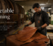 Vegetable-tanned leather hides being processed with natural plant tannins for firm, durable, and premium leather at newgenuneleather.com